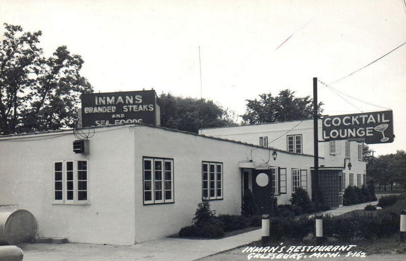 Inmans Restaurant - Vintage Postcard